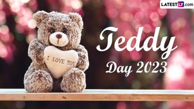 Wishes and Greetings for Teddy Day 2023: Share Lovely Messages, Teddy Bear Images & Wallpapers